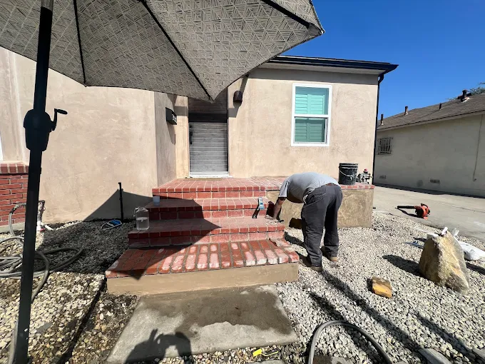 Castillo Groundworks recent landscape project — Los Angeles