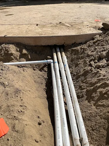 Irrigation and sprinkler installation