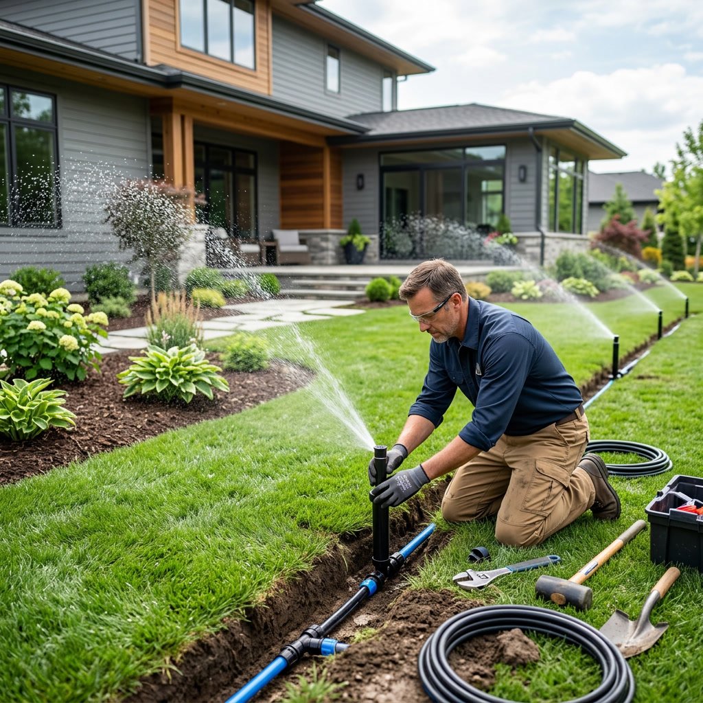 Sprinkler System Installation